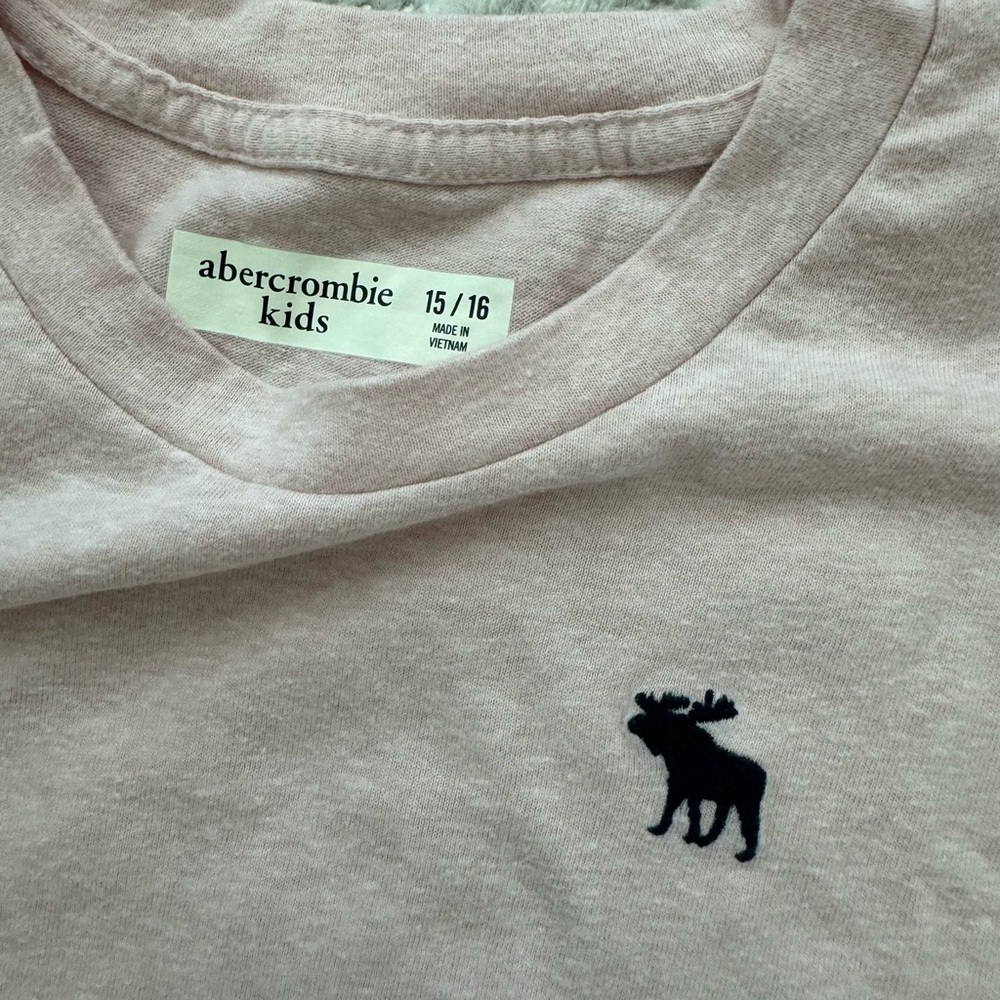 Abercrombie kids Boy’s Crew Neck Tshirt - Size 15/16 - Picture 2 of 2